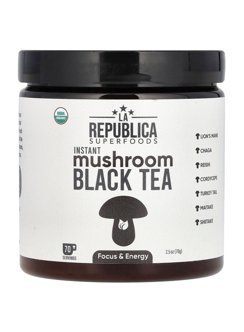 Instant Mushroom Black Tea, 2.5 oz (70 g)